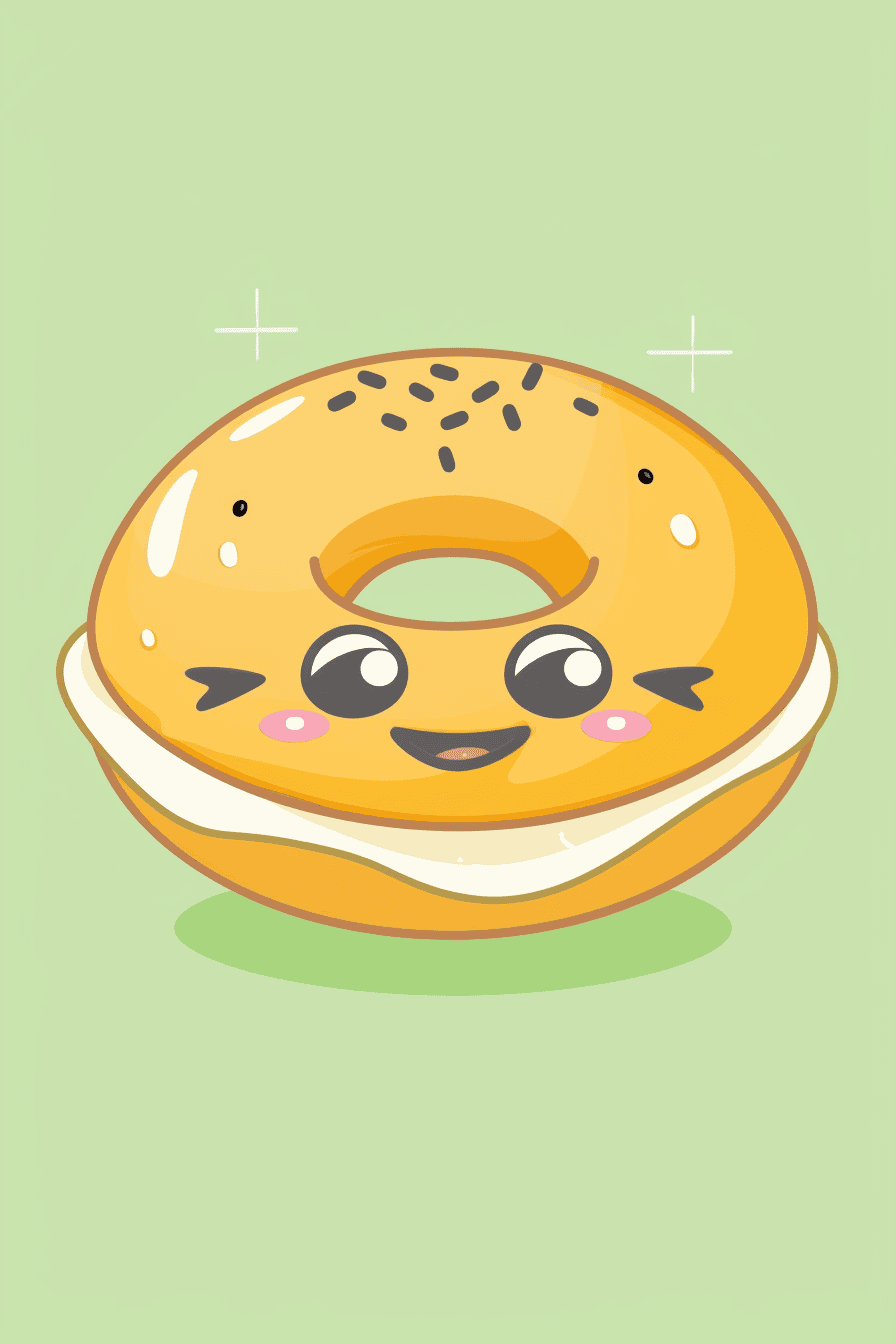 Smiling Sesame Bagel